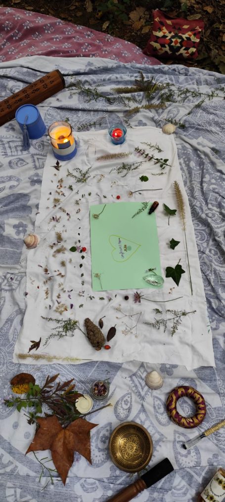 Exploración de patrones con arte y  elementos 
